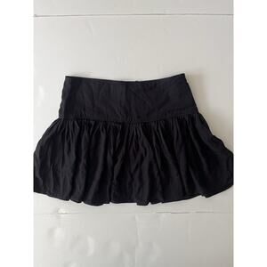 Isabel Marant Etoile Moana Skirt Women 36 Black Mini Flare Coquette Y2K